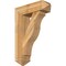 Ekena Millwork Funston Arts and Crafts Rough Sawn Bracket w/ Offset Brace, Western Red Cedar, 8"W x 26"D x 38"H BKT0806X26X38FST03RWR - alternate 1